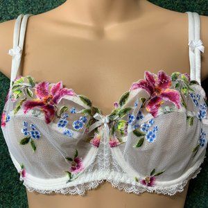 Lise Charmel Baisers D Ete 32 D 32D NWT Bouquet